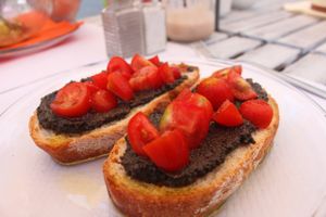 snack at H2O Juice Bar & Vegan Cafe in Fuerteventura