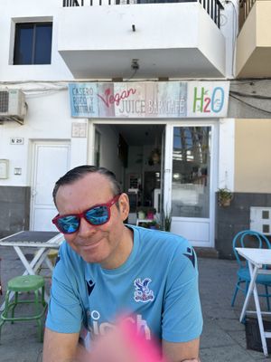   at H2O Juice Bar & Vegan Cafe in Fuerteventura