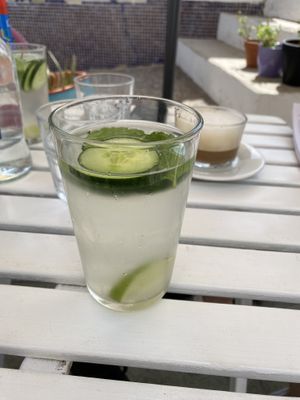   at H2O Juice Bar & Vegan Cafe in Fuerteventura