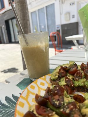   at H2O Juice Bar & Vegan Cafe in Fuerteventura