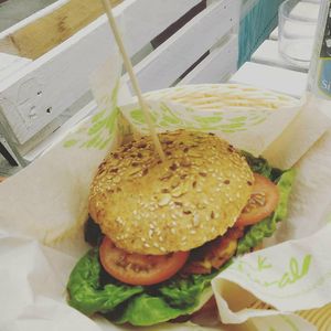 Sandwiches at H2O Juice Bar & Vegan Cafe in Fuerteventura