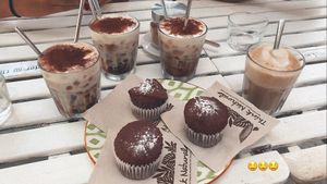 Cafés y postres at H2O Juice Bar & Vegan Cafe in Fuerteventura