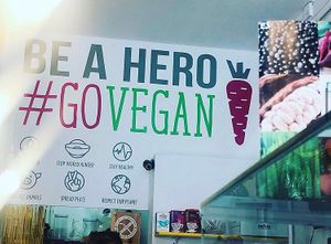 Great decor  at H2O Juice Bar & Vegan Cafe in Fuerteventura