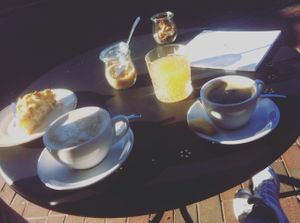 Soy and almond milk available at Mit Liebe - Kreativcafe  in Monheim Am Rhein