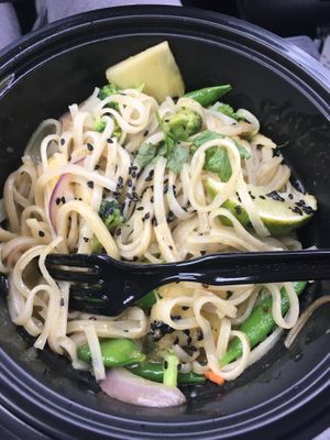 Green curry is so good at Noodles & Company in Shiloh