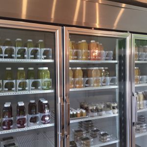 the selection at SoHo Juice in Tampa