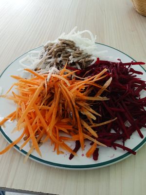 Ensalada tricolor at Al Natural in Mexico City