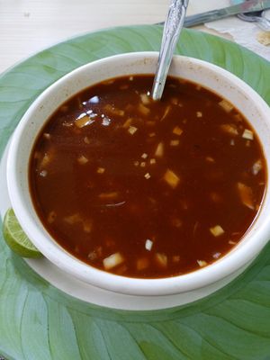 Pancita de setas at Al Natural in Mexico City