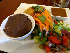 Potato Pancakes at Love Yourself Cafe in Santa Fe