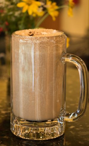 Macanana Smoothie at Love Yourself Cafe in Santa Fe