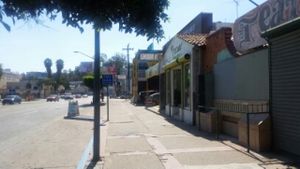 outside at El Oasis Veggie Food in Tijuana