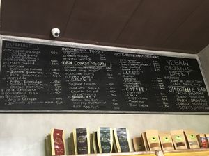 Menu November 2018 at Oma Jamu in Canggu