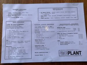 Drinks at Power Plant Cafe in Templestowe