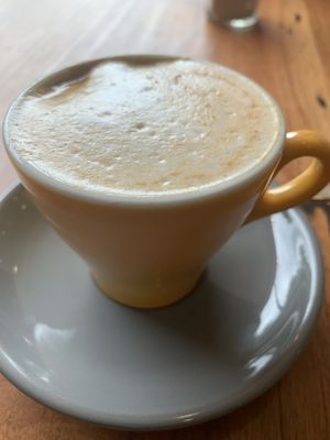 Delicious flat white! at Power Plant Cafe in Templestowe