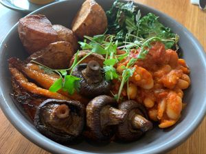 Breakfast bowl at Power Plant Cafe in Templestowe