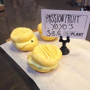 Passion Fruit YoYo's at Power Plant Cafe in Templestowe