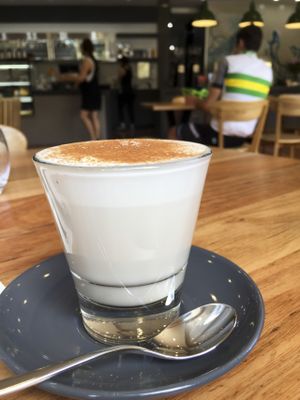 Chai latte at Power Plant Cafe in Templestowe