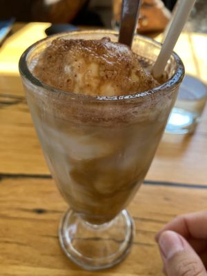 Iced Coffee (Affogato with milk)   at Power Plant Cafe in Templestowe