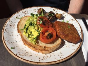 Powerplant brekky at Power Plant Cafe in Templestowe