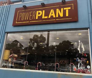 Outside window at Power Plant Cafe in Templestowe