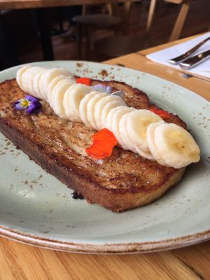 French toast at Power Plant Cafe in Templestowe