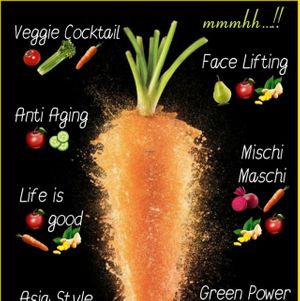 mmmmmh fresh and healty at Alte Muhle in Merano