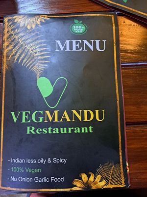  at Aniyor Vegetarian Restaurant in Kathmandu
