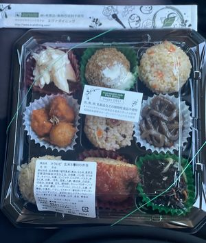 Vegan bento   at Evah Dining Macrobiotic - JR Hakata in Fukuoka