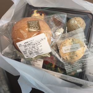 Vegan bento, sandwich & cookies~ at Evah Dining Macrobiotic - JR Hakata in Fukuoka