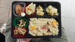 bento was absolutely delicious! at Evah Dining Macrobiotic - JR Hakata in Fukuoka