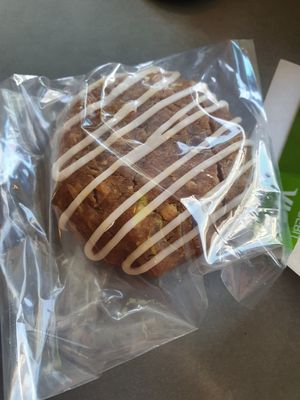 Pumpkin cookie at InfusionTea in Orlando