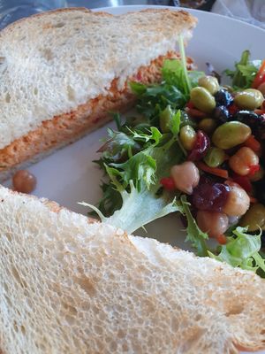 Tea sandwiches at InfusionTea in Orlando