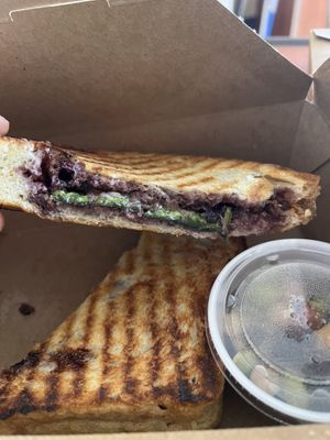 Balsamic berry grilled cheeze 5 stars  at InfusionTea in Orlando