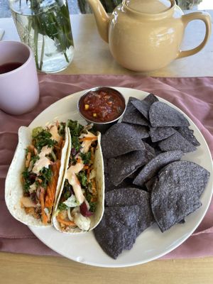 Cauliflower tacos    at InfusionTea in Orlando