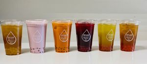 bubble teas (seasonal options) at Vitality Juicery in Dublin
