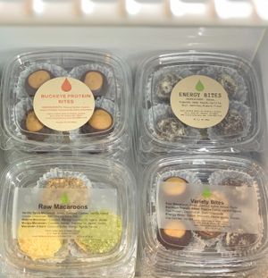 all vegan snacks at Vitality Juicery in Dublin