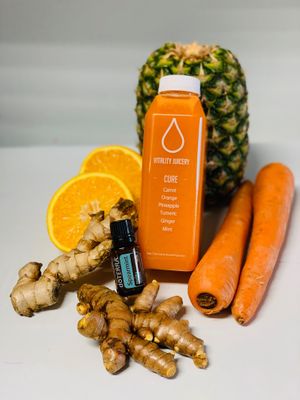 COLD- PRESSED JUICE 
CURE at Vitality Juicery in Dublin