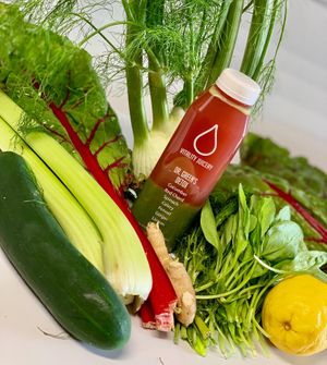 COLD- PRESSED JUICE 
DR GREEN DETOX at Vitality Juicery in Dublin
