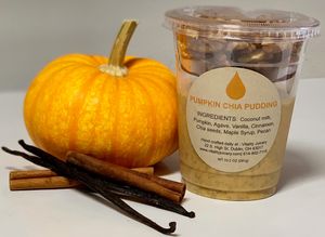 GUILT-FREE SNACKS- SEASONAL CHIA PUDDING at Vitality Juicery in Dublin