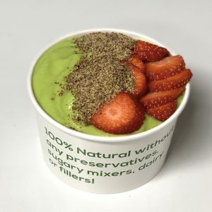 kale a colada smoothie bowl at Vitality Juicery in Dublin