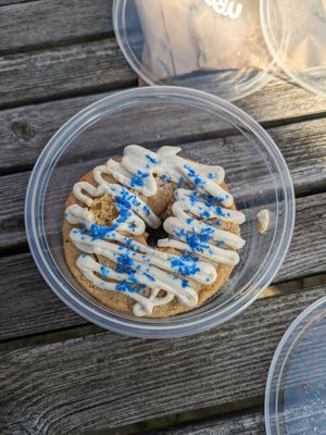 Blueberry lemon donut at Vitality Juicery in Dublin
