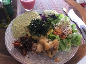 Dish of the day at Biozone in Sao Paulo