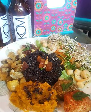 Lunch at Biozone in Sao Paulo