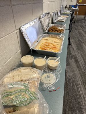 We ordered all vegan Aladdin’s for a catering event it was absolutely delicious. One of the best Mediterranean restaurants in the area and super accommodating!  at Aladdin's in Lansing