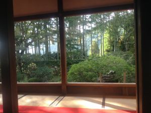 Shizuhara village farmland  at Cafe Millet in Kyoto