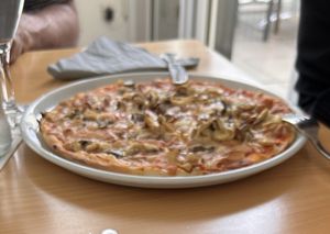 Vegane Pizza Speciale  at Restaurant Pizzeria Ambiente in Bad Kissingen