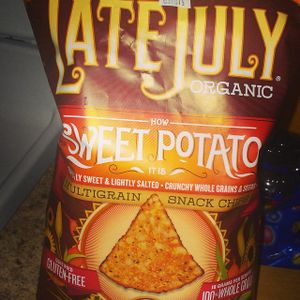 Sweet potato chips at The Healthy Bug in Halifax