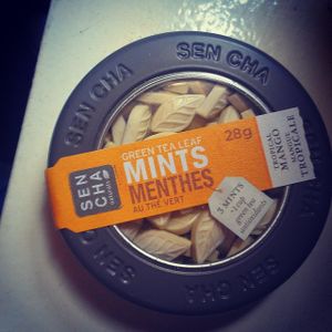 Vegan mints at The Healthy Bug in Halifax