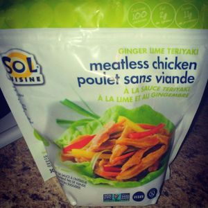 Sol cuisine meatless chicken  at The Healthy Bug in Halifax