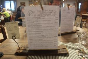 Menu at Il Cardo e l'Ortica in Mondovi